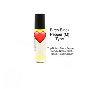 Birch & Black Pepper (M) Type 1/3 Oz Fragrance Oil